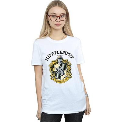 Womens/Ladies Hufflepuff Cotton Boyfriend T-Shirt