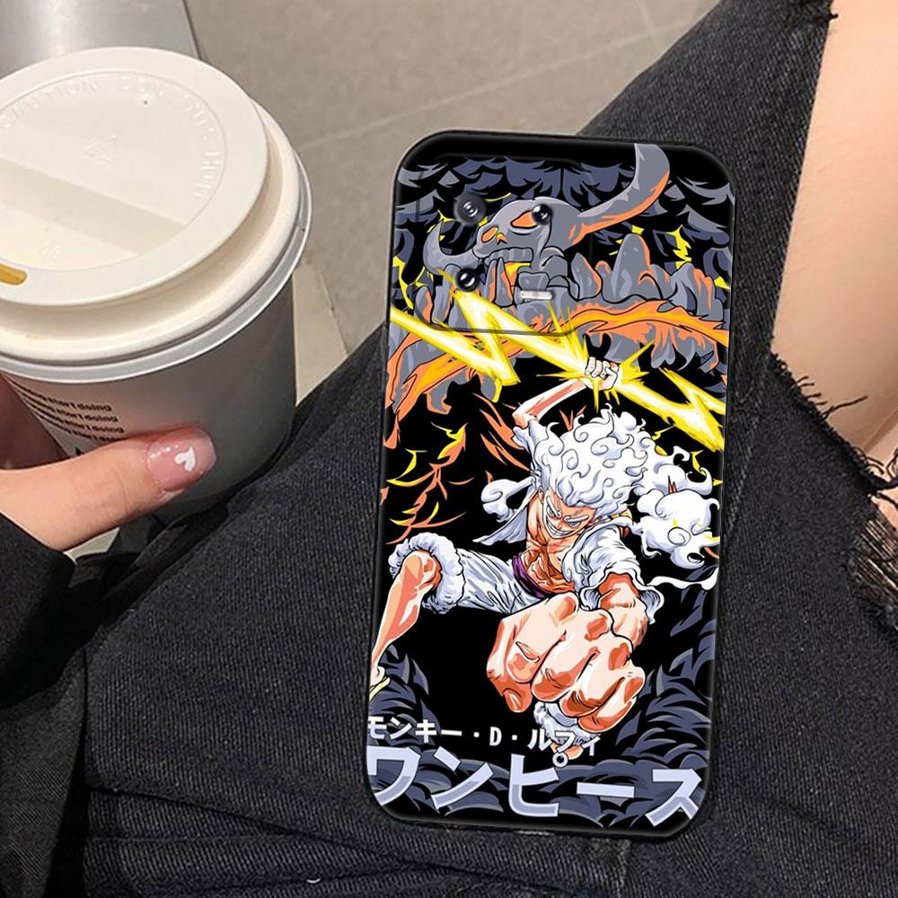 

One Piece Gear 5 Luffy Cover Phone Case For Xiaomi 15 15T 14 14T 13 12T 11 11T POCO F8 F7 F6 F5 X7 X5 M6 M7 PRO Ultra DIY Case Xiaomi 15ULTRA5G
