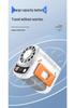 Portable Hanging Waist Fan - High Wind Power Mini Ice Pack Cooling Clip-on Fan for Outdoor Use