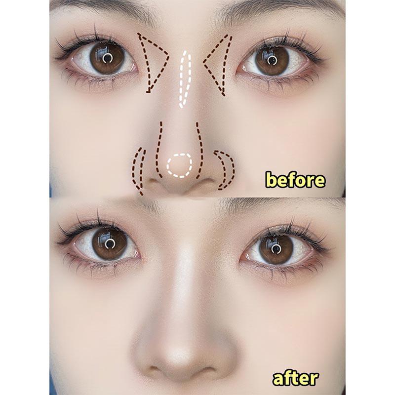 1 buc Perie pentru umbre pentru nas Pensule de machiaj pentru contur unghiular Instrumente pentru machiajul feței