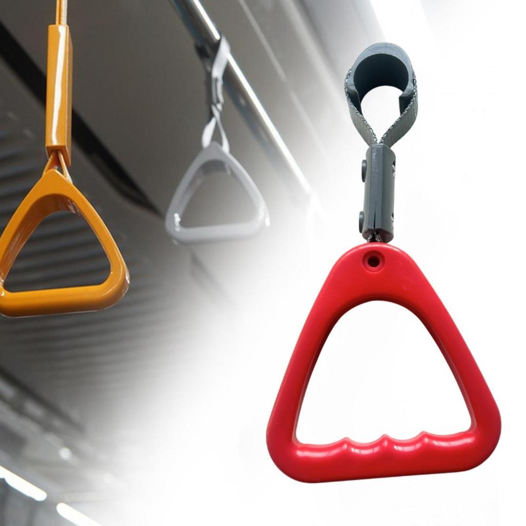 Bus Handle Car Handle Hang Ring Hand Strap Triangle Handle Accessories Replacement Parts Professional Convenient Assemble Sturdy