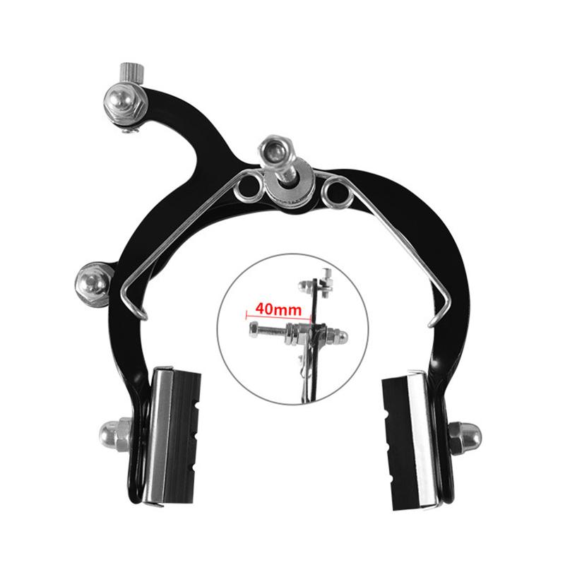 

1Pc Durable Lightweight C-Shape Road Caliper Brake Precise Front Brake With Smooth Installation Technology For Bicycles Rear brake чорний