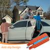 TOOENJOY Car Side Step Car Door Side Pedal Foldable Door Step Car Wash Aid