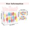 With Tissue Paper and Greeting Card Party Decoration Boxes Gift Boxes  for Birthday, Baby Shower