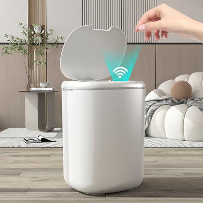 18L Smart Trash Can Automatic Sensor Trash Bin Electronic Garbage For Kitchen Living Room Large Capacity Recycle Bins Smart Home