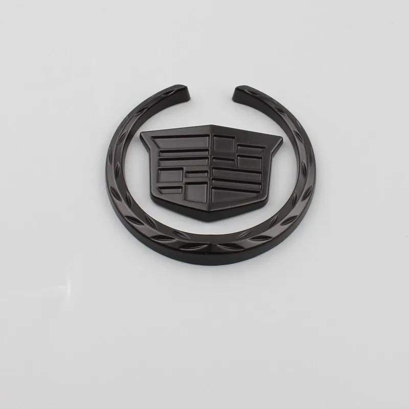 6CM Emblemat Naklejka na Szybę Samochodową Boczny Odznakę na Bagażnik do Cadillac ATS BLS CT6 CTS EXT SLR STS XLR XT4 XTS Escalade Deville