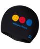 Laelliseupocheu [Oruc806 Blk] Huhu Trio Silicone Swim Cap Black