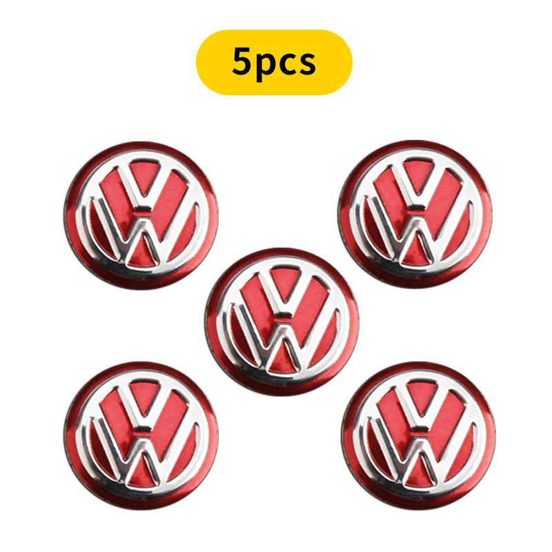 Voor VOLKSWAGEN VW Autosleutel Stickers Auto Bediening Sleutelhanger Embleem Accessoires Voor Volkswagen VW R-line GTI R Polo Golf Passat Mago