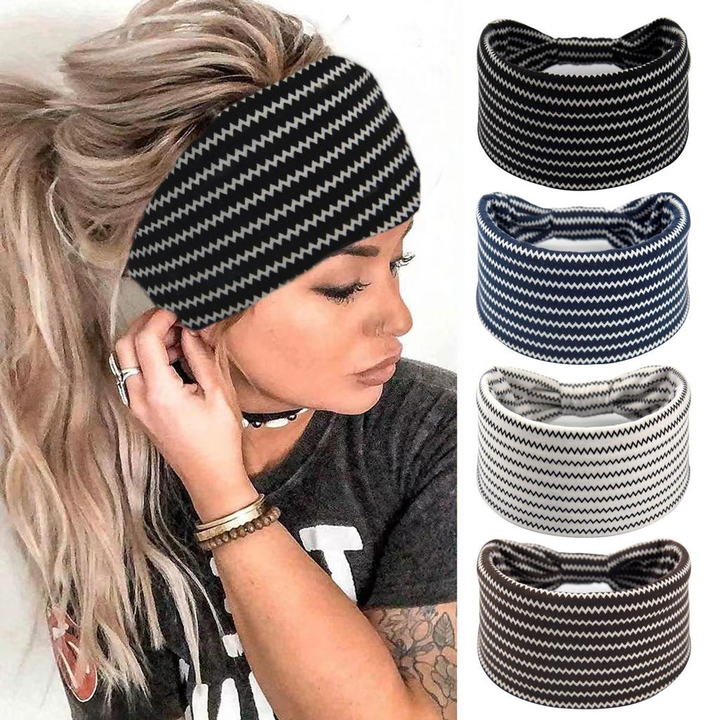 Bohemian Cashew Yoga Übung Stirnband Anti Schweiß und Feuchtigkeit Absorbieren Elastische Baumwolle Stirnband Knoten Stirnband