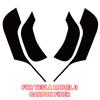 Door Anti-Kick Pad carbon fiber Protector Stickers For Tesla Model 3 Model Y Accessories Car-styling