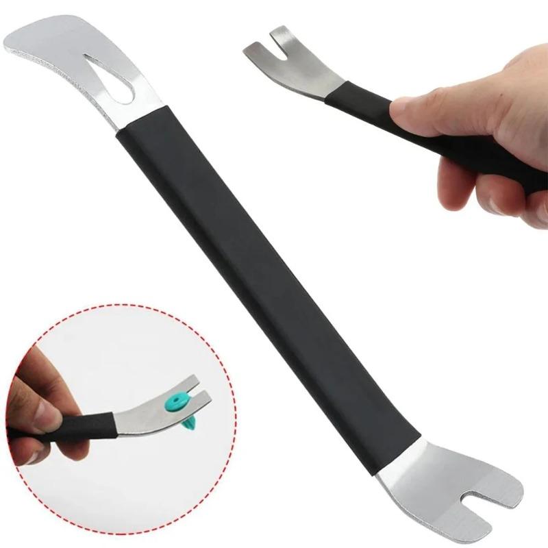 1PC New Car Interior Clip Panel Trim Installation Removal Tool Stainless Steel Pry Plate Conversion Installation Tool