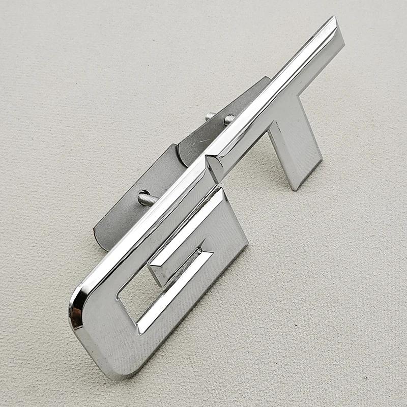 gycsn9 3D Metal Logo GT Car Rear Boot Trunk Emblem Fender Side Front Grille Badge Sticker Decals For Mustang GT Accessories