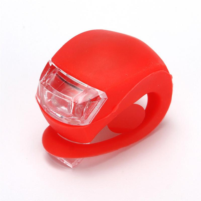 Bicycle Silicone Light With Led Single Eye For Night Visibility And Safety