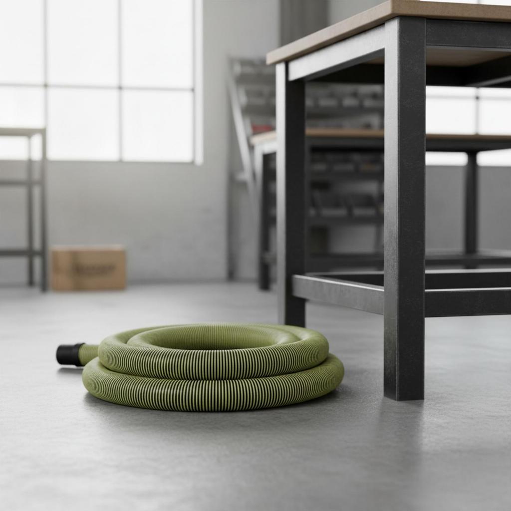 Vacuum Hose with Fittings Antistatic Flexible