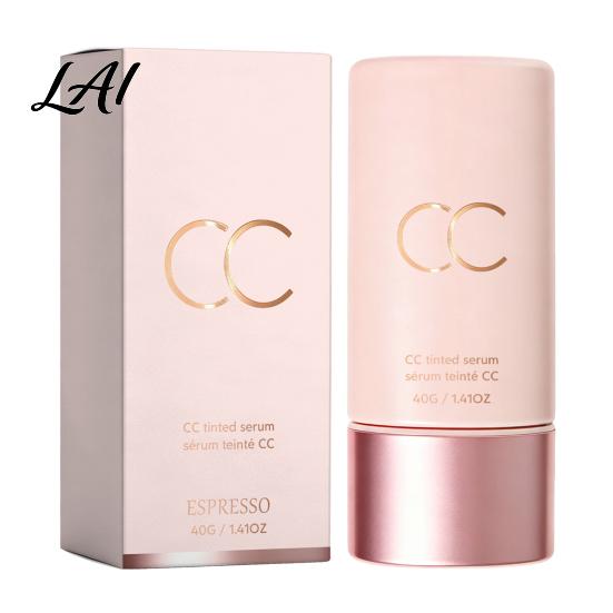 CC Cream Leve 40G Creme com Cor Corretivo Cobertura Construível Hidratante Beleza Facial Tom de Pele Natural Equilibrador Hidratante