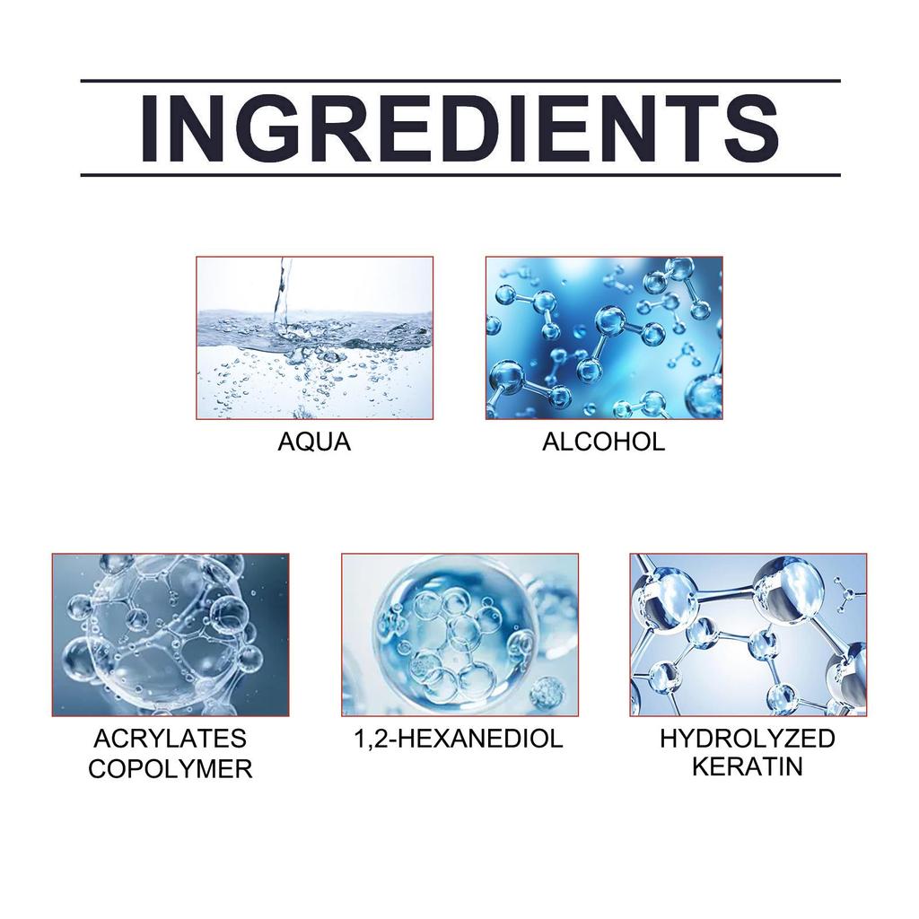 Jaysuing Hair Styling Spray, unisex hair styling and setting, makes hair voluminous, long-lasting hairstyle gel water 30ml/box