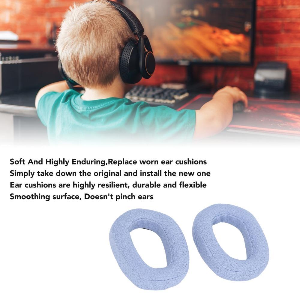 

Soft Replacement Ear Pads Headphone Ear Pad for Logitech G435 LIGHTSPEED Audio Equipment синій