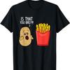 Fun Potato Chips Print TShirt Bro Are You Me Funny Foodthemed LooseFitting Casual Daily TShirt