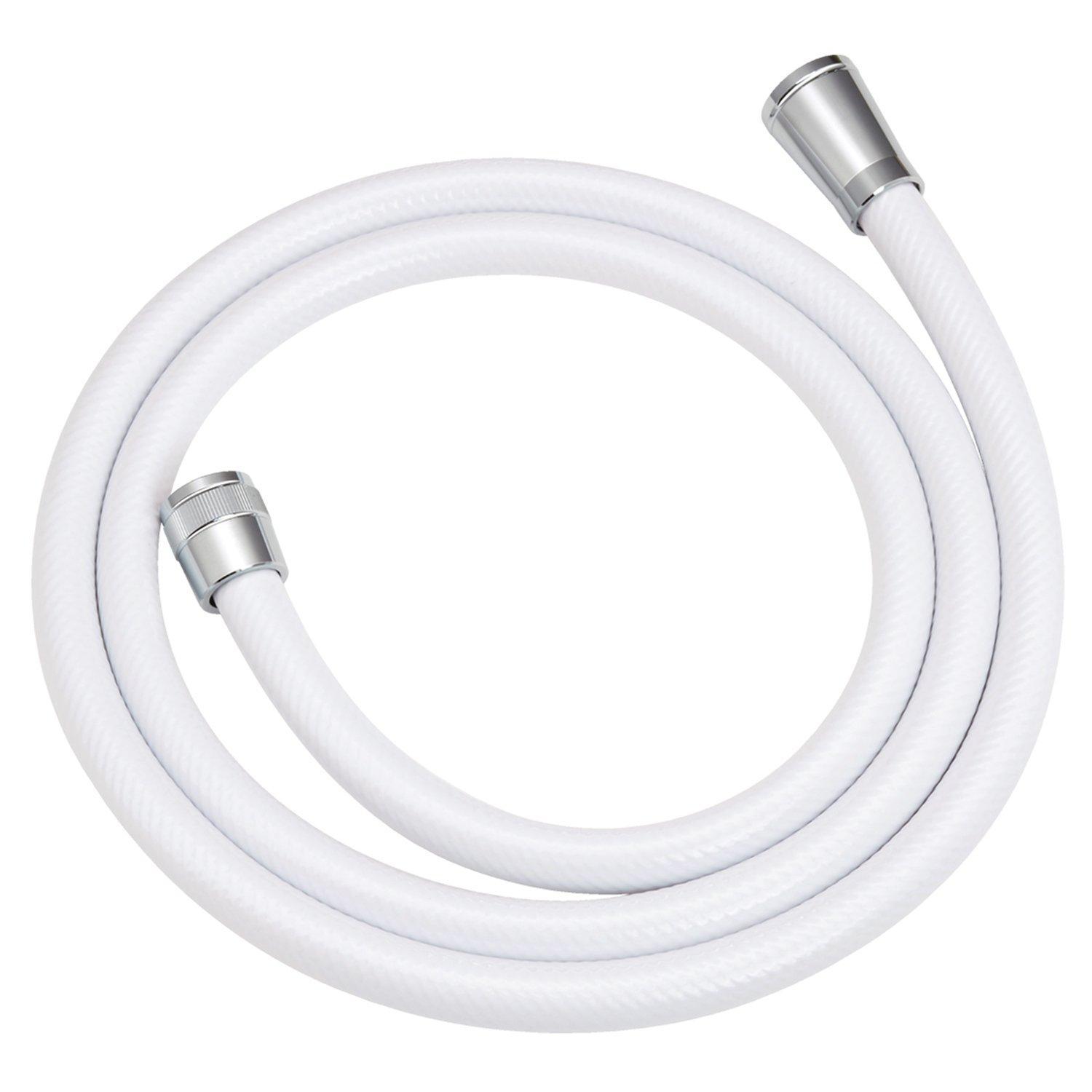 

Gaona Korekamo Shower Hose Replacement 2.0m (with adapter, compatible with most manufacturers, white) GA-FF005