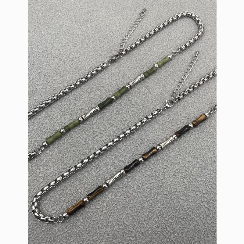 Gaga Niche Retro Handmade Clavicle Chain Necklace for Couples