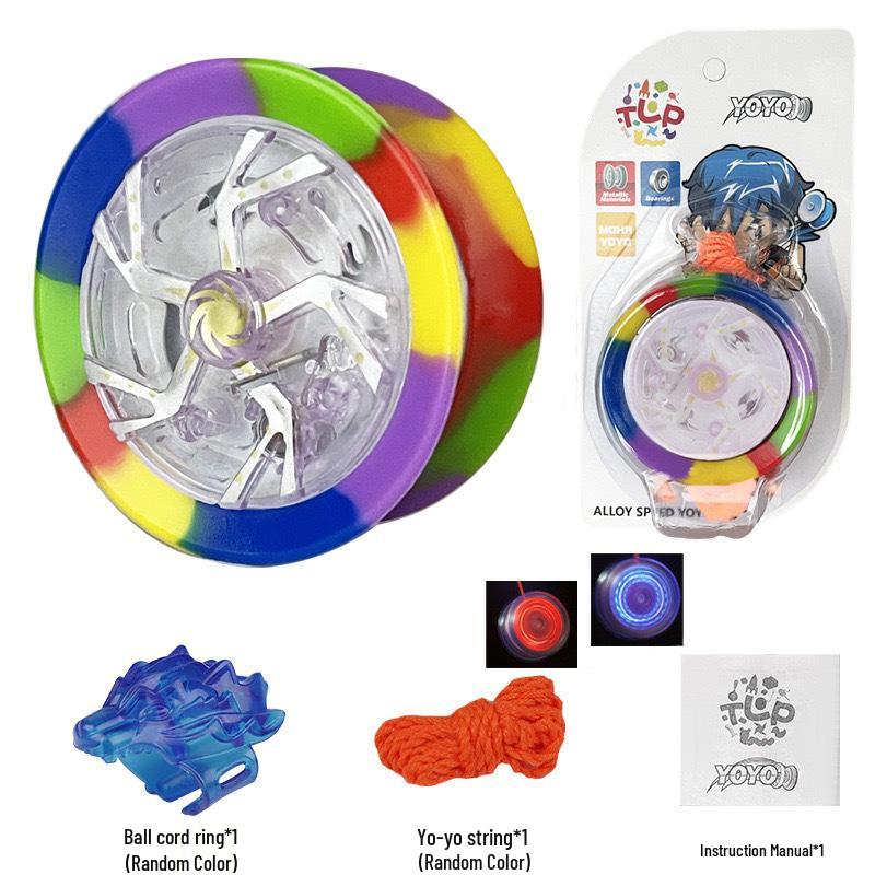 Alloy Luminous Yo-Yo for Kids - Competition Grade, Sleep & Live Play 