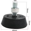 for Peloton Exercise Bike Non-Slip Fixed Support Pads Bicycle Rubber Swivel Foot Pads Upgraded Stainless Steel 3/8 Inch Leveling Screws Non-Slip