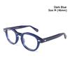 Johnny Depp Lemtosh Glasses Frame Men Women Luxury Brand Vintage Computer Goggles Acetate Glasses Frame Transparent Lens Box