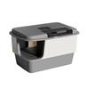 Extra Large Enclosed Cat Litter Box - Anti-Splash, Corridor Design, Deodorizing Kitten Sandbox