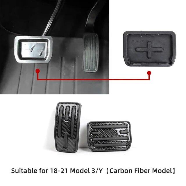Aluminum Alloy Foot Pedal For Tesla Model 3 Model Y Accelerator Brake Pedal Rest Pedal Pads Mats Cover ModelXS 2023 Accessories