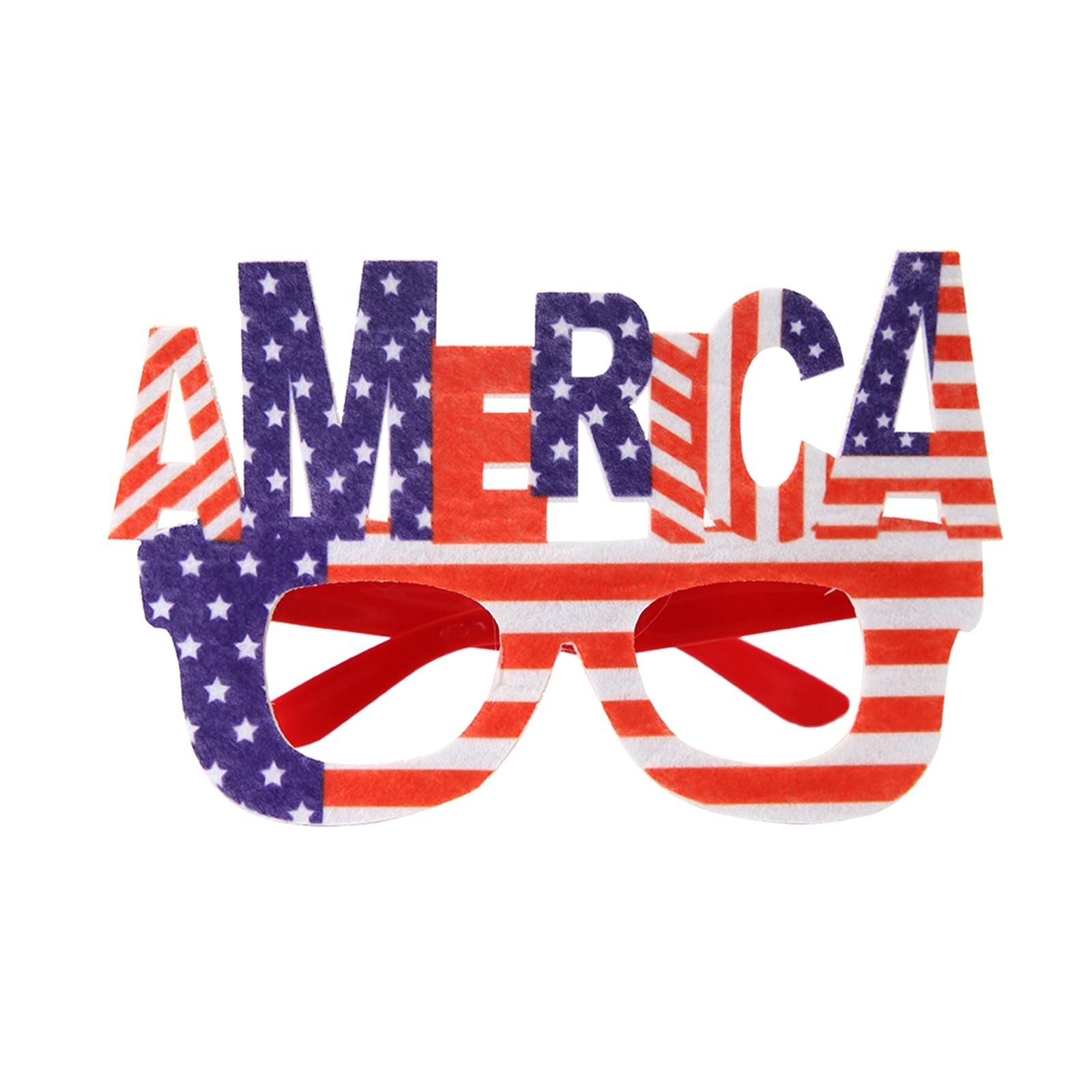 

Декоративные очки ко Дню независимости, декоративные элементы для вечеринок и праздников, креативные оправы для очков One Size