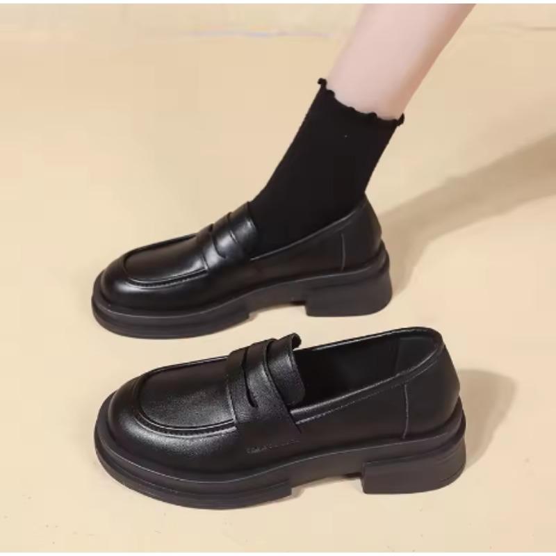 Fashion New Japanese Style College Student Shoes Cosplay Lolita Shoes for Women/Girl Fashion Black/Coffee Uniform Platform Shoes 2025