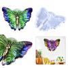 Semi-stereoscopic Butterfly-shape Wall Ornaments Drop Glue Mold Diy Wall Pendant Desktop Decoration Epoxy Silicone Mold