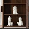 Zen Style Great Sun Tathagata Buddha Ornament Home Ceramic Buddha Statue Car Buddha Tea Pet Decoration Gift