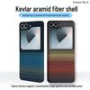 Kevlar Carbonfaser Magnetische Handyhülle für Samsung Flip 6/5/4 - Leichtes & Dünnes Aramid-Design