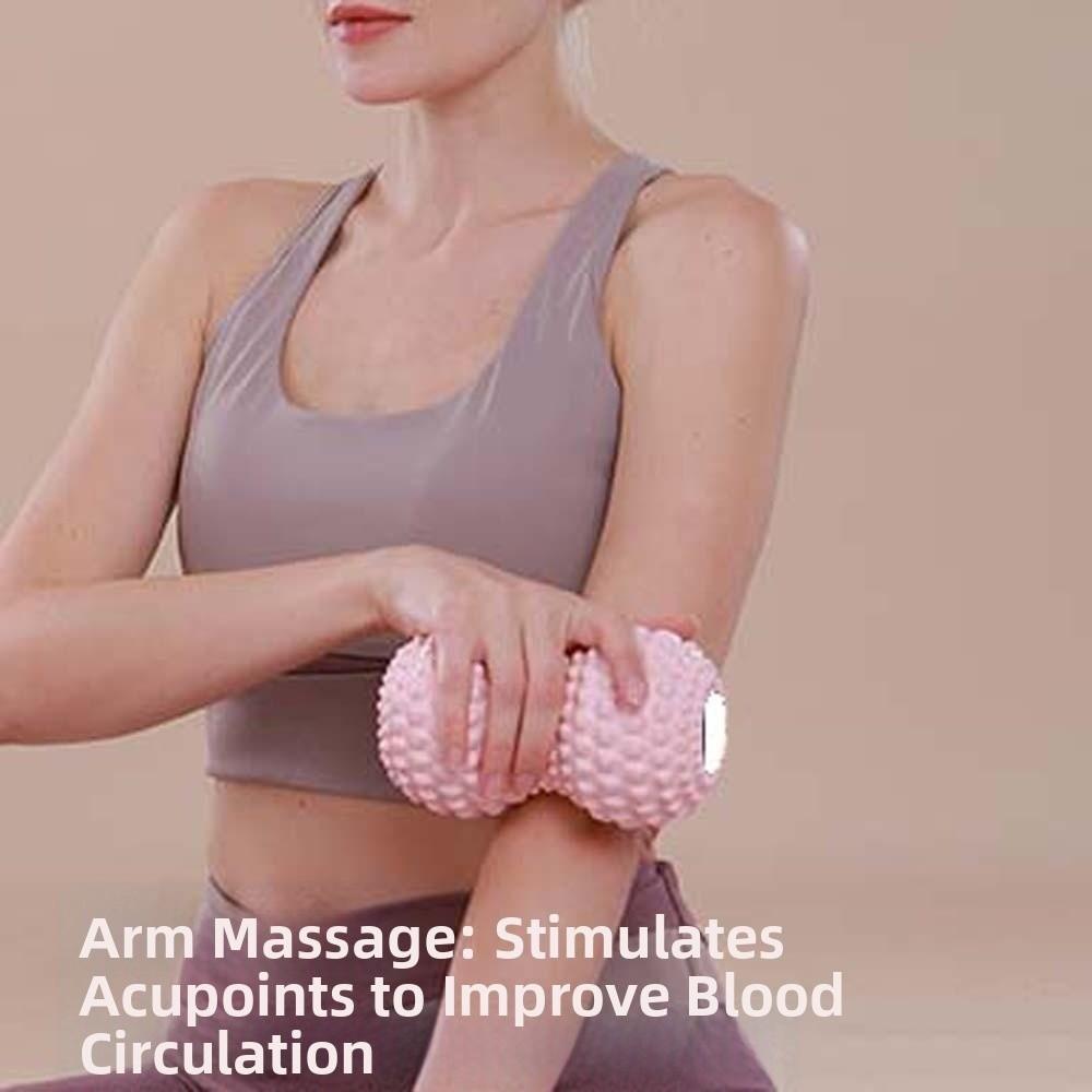 Portable Muscle Relaxation Ball PP Convex Point Neck Roller Peanut Massage Ball  Yoga