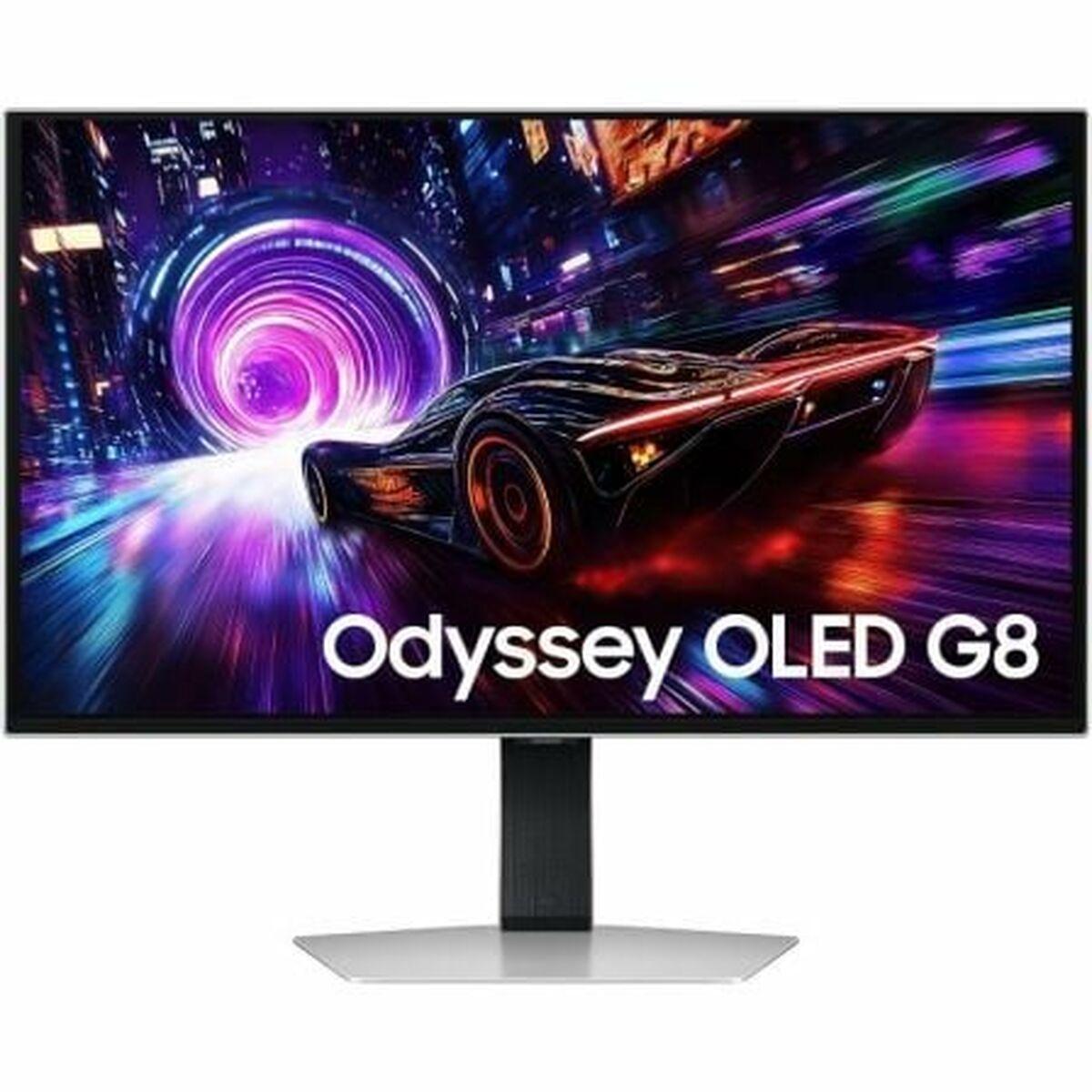 Samsung G81SF Gaming-Monitor 27  4K 240Hz Silber silber