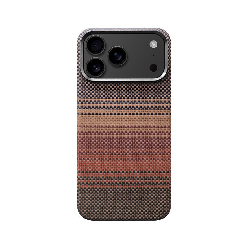 Ultra Slim Real Aramid Kevlar Carbon Fiber Business Case For 17 Air Pro Max Magnetic Charging Shockproof Protective Cover