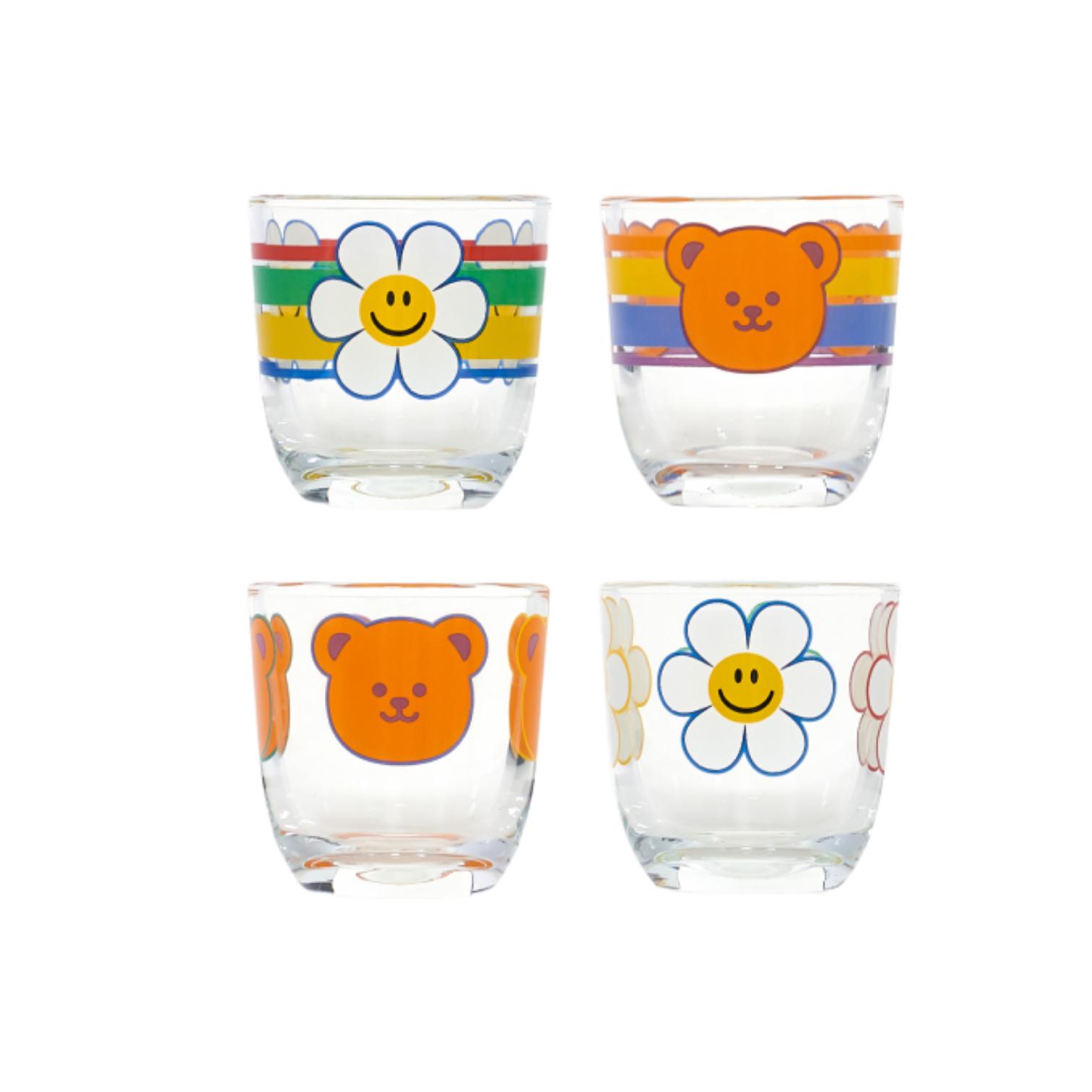 

WIGGLE WIGGLE Round Soju Glass 4P зелений