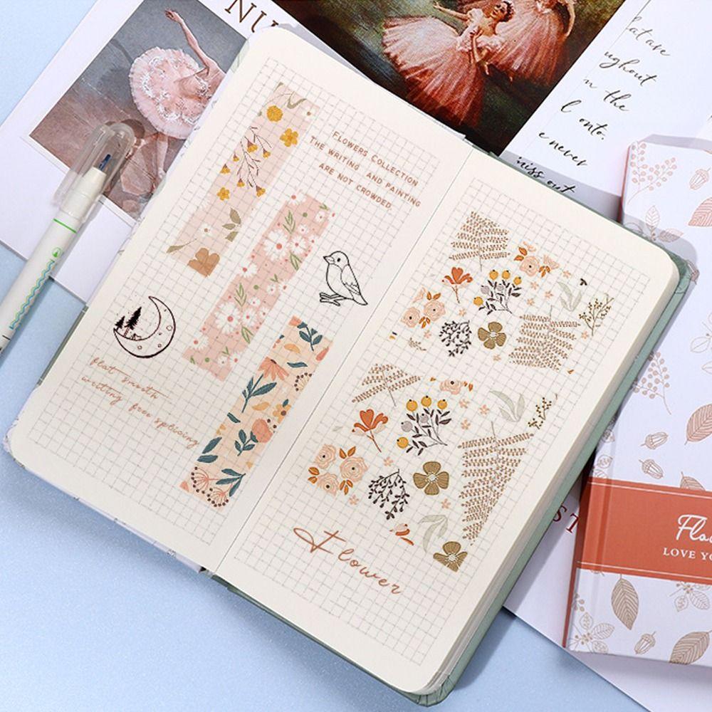 Stationery Plaid Memo Notebook Hand Account Notebook DIY Albums Scrapbooking Book Agenda Diary Book