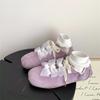 Fashion Fashion Sweet Bow Flat Casual Shoes 2025 Spring Ballet Style Fairy Fashion Shoes