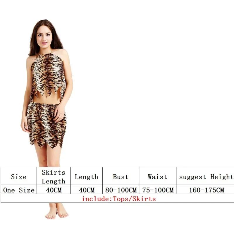 Leopard Wilder Höhlenmensch Croods Feuersteins Primitiv Sexy Indianerkleidung Kostüm Karneval Halloween Kostüme für Männer Erwachsene Ausgefallen
