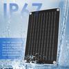 Solar Battery Charger 10W 12V Solar Trickle Car Battery Maintainer Portable IP67 Waterproof Monocrystalline Panel Charging Kit