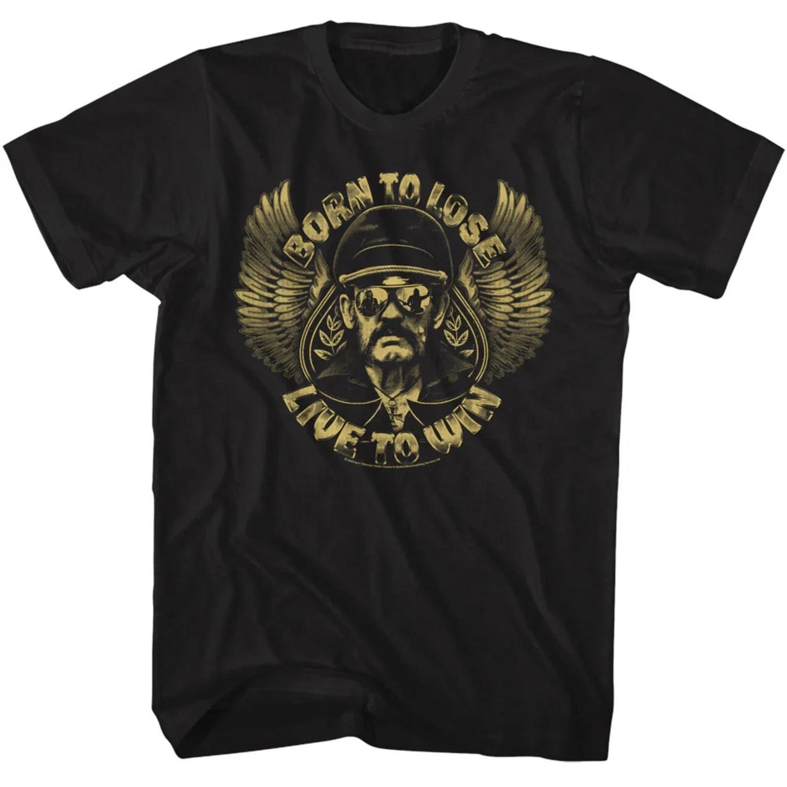 MOTORHEAD cd lgo LEMMY WINGS Born to Lose Official SHIRT XL New overkill bomber M