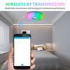 Moderní stropní svítidla RGB stmívání domácí osvětlení APP Bluetooth hudební světlo 42W 60W inteligentní stropní svítidla s dálkovým ovládáním AC220V