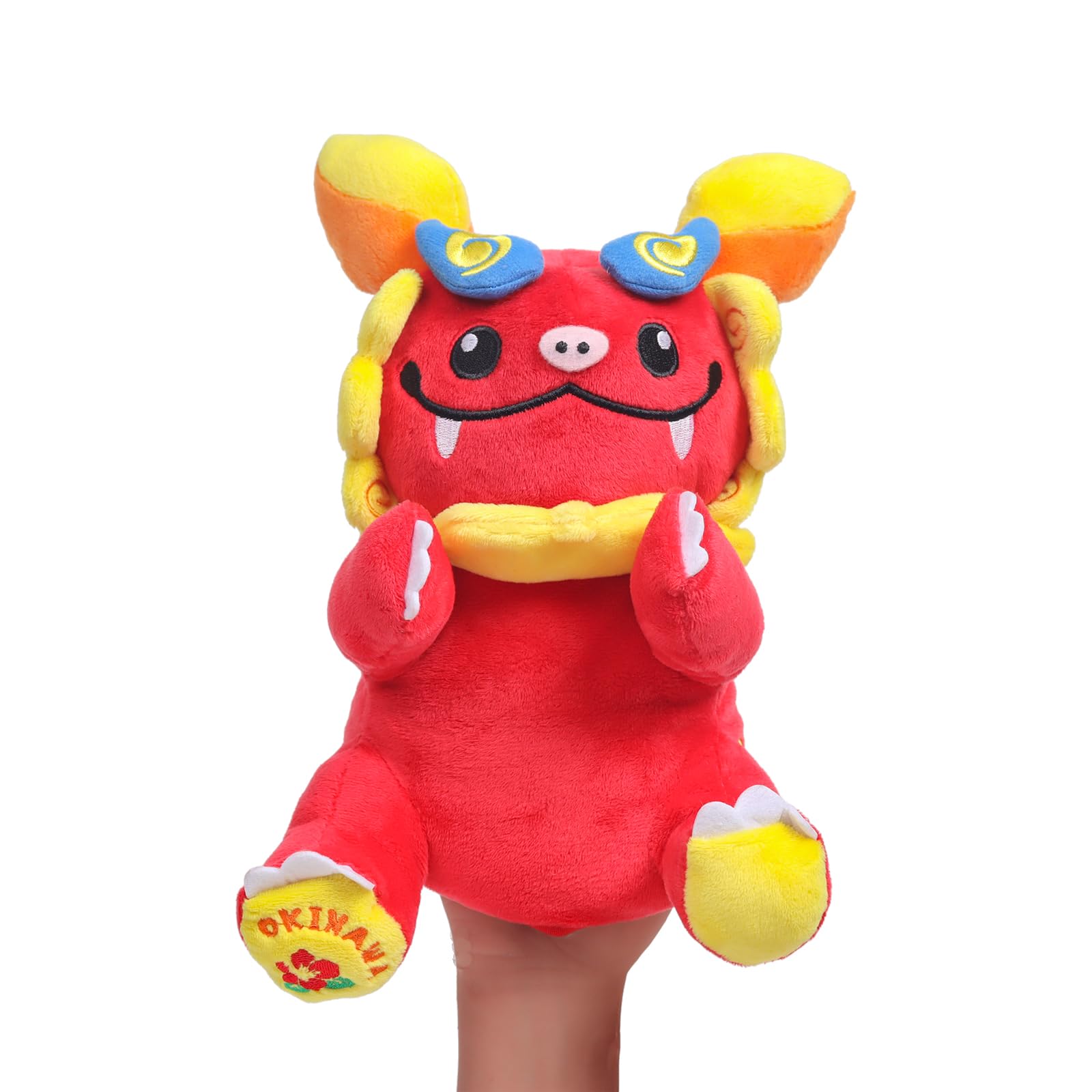 Takeoff Plush Hand Puppet Shisa (Red)