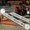 72" X 15" Aluminum Ramps 6000 LBS Capacity Loading Ramps 2PCS