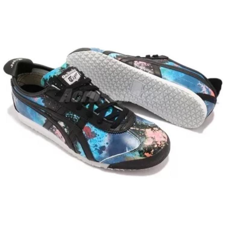 Onitsuka Tiger Mexico 66 Casual Comfortable Low-Top Lifestyle Sneakers Women sneakers Dark-Blue D674L-9090