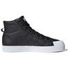 Adidas Neo Bravada Mid Synthetic Leather Slip Resistant Durable High Top Skate Shoes Men Sneakers Black White FX9143