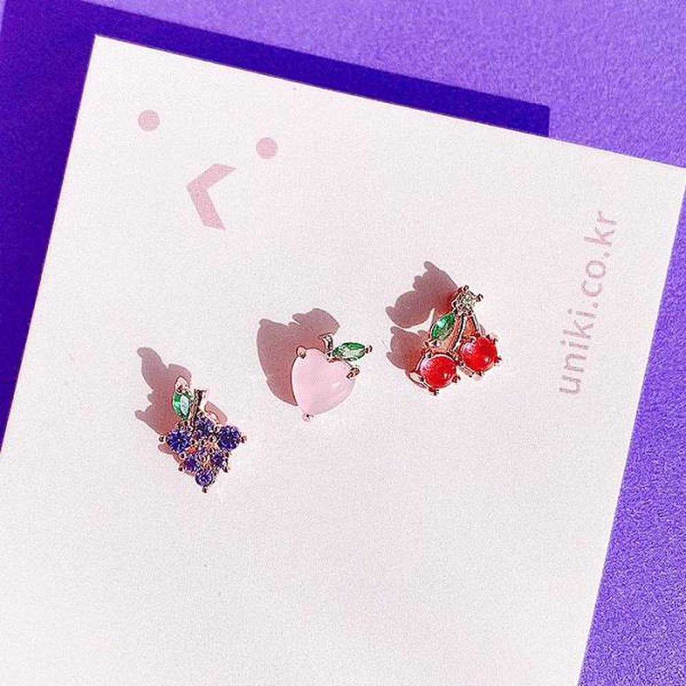 Marmalade Outconts Individual Earlobe Fruit Piercing X (Pack of 2)