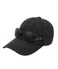 Yualeichi Sunglasses Pocket Ribbed Nylon Ball Cap Running Gorpcore Oversized Ball Cap Urh - C - 008 - Opt - Gbr - Bk